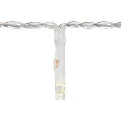 Home Accents Holiday 600 Count Warm White Steady Lit Twinkling Weeping Willow Micro LED Icicle Lights -Northlight Shop home accents holiday icicle lights 21le21001 40 1000