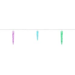 Home Accents Holiday 24 Multi-Colored Motion LED Icicle Lights -Northlight Shop home accents holiday icicle lights 24gm84041 40 1000