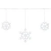 Home Accents Holiday 150 Count Cool White Twinkling LED Snowflakes Lights -Northlight Shop home accents holiday icicle lights 24gu10002 64 1000