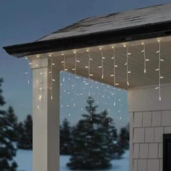 Home Accents Holiday 200 Count Warm White Mini LED Icicle Lights -Northlight Shop home accents holiday icicle lights 24rt2562415ww e1 1000