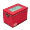 12 In. H Red Lights Storage Box -Northlight Shop honey can do christmas light storage sft 09193 64 1000