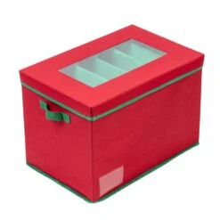 12 In. H Red Lights Storage Box
