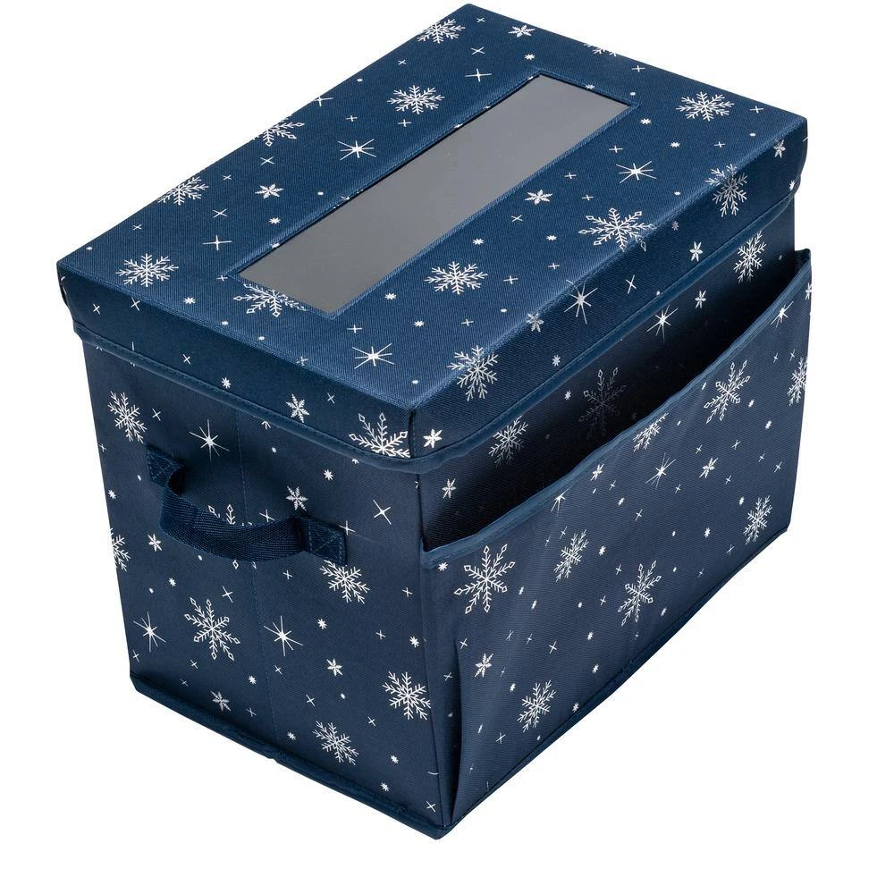 Navy Deluxe Ornament Storage (36-Count) 2 Navy Deluxe Ornament Storage (36-Count) - Image 2