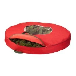 36 In. Artificial Canvas Wreath Storage
