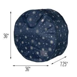 36 In. Artificial Wreath Storage Bag In Navy Blue And Silver 14 36 In. Artificial Wreath Storage Bag In Navy Blue And Silver -Northlight Shop honey can do wreath storage sft 08590 76 1000