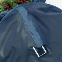 36 In. Artificial Wreath Storage Bag In Navy Blue And Silver 13 36 In. Artificial Wreath Storage Bag In Navy Blue And Silver -Northlight Shop honey can do wreath storage sft 08590 fa 1000