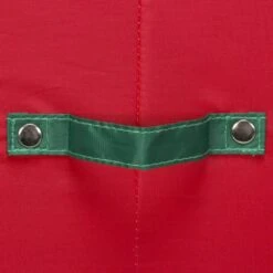 Holiday Ornament Cube Red With Green Trim/27 -Northlight Shop household essentials decoration storage 552red fa 1000