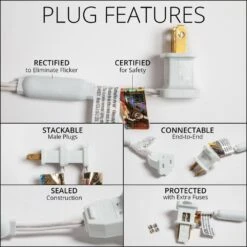 7 Ft. 70-Light M5 LED Cool White Twinkle Icicle Light Set -Northlight Shop icicle lights 22016 fa 1000