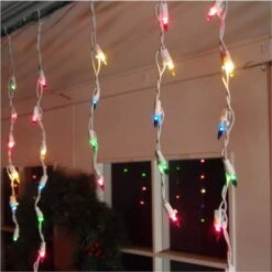 22 Ft. 300-Count Multi Christmas Icicle Lights -Northlight Shop icicle lights 36 730 00 4f 1000