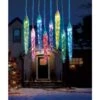 16.5 Ft. 6-Light Color Blast Remote Controlled Large Icicle RGB LED Lights -Northlight Shop illuminations icicle lights l9006002nu01 64 1000