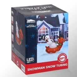 2.5 Ft. W X 4 Ft. H Multi-Color Polyester Reindeer Snow Tubing Inflatable Decoration W/Build-in LED Lights 19 2.5 Ft. W X 4 Ft. H Multi-Color Polyester Reindeer Snow Tubing Inflatable Decoration W/Build-in LED Lights -Northlight Shop joyfy christmas inflatables 30704 4f 1000