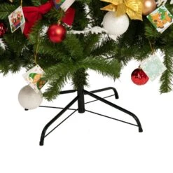 Syncfun 6ft Golden Artificial Christmas Tree With Prelit 200 Warm White Lights And 135 Ornaments 17 Syncfun 6ft Golden Artificial Christmas Tree With Prelit 200 Warm White Lights And 135 Ornaments -Northlight Shop joyfy pre lit christmas trees 30217 4f 1000