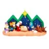 4.9 Ft. X 8.8 Ft. Pre-lit Nativity Scene With Holy Family Christmas Inflatable -Northlight Shop karl home christmas inflatables k1g61000605 64 1000