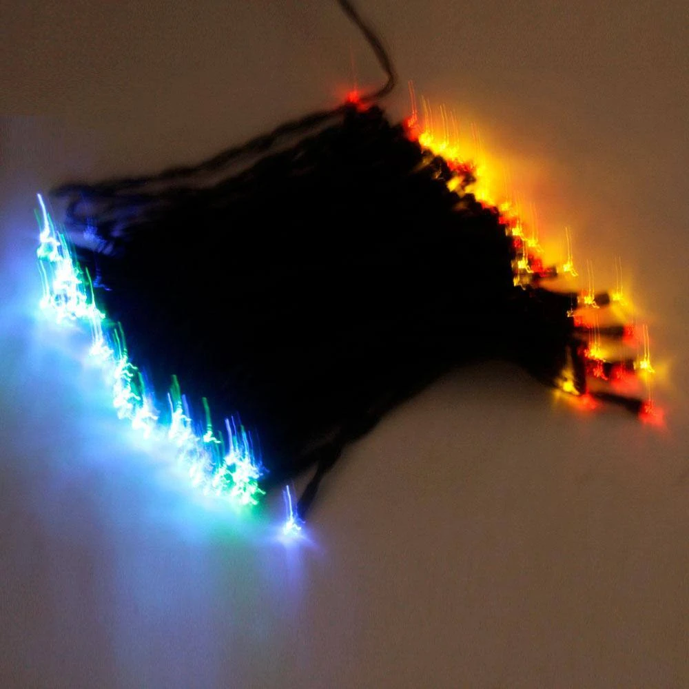39.3 Ft. Solar RGB String Light With Red, Blue, Green Light 3 39.3 Ft. Solar RGB String Light With Red, Blue, Green Light - Image 3