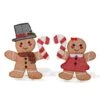 2PCS 24 In. Pre-lit Gingerbread Man 2D Christmas Decoration