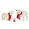 3-Piece 19 In. Lighted Polar Bear Family Christmas Decorations 9 3-Piece 19 In. Lighted Polar Bear Family Christmas Decorations -Northlight Shop karl home christmas yard decorations k1g61000513 64 1000