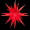 14 In. Illuminated LED Red Holiday Moravian Star -Northlight Shop kringle traditions christmas novelty lights 72716 64 1000