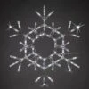 36 In. 105-Light LED Cool White Folding Twinkle Snowflake Decoration -Northlight Shop kringle traditions christmas novelty lights 79770 64 1000