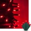 17 Ft. 50-Light Red 5 Mm LED Mini Light Set -Northlight Shop kringle traditions christmas string lights 75961 64 1000