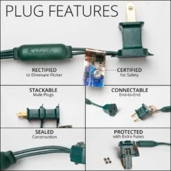 25 Ft. 50-Light Cool White 5 Mm LED Balled Mini Light Set 14 25 Ft. 50-Light Cool White 5 Mm LED Balled Mini Light Set -Northlight Shop kringle traditions christmas string lights 75982 76 1000