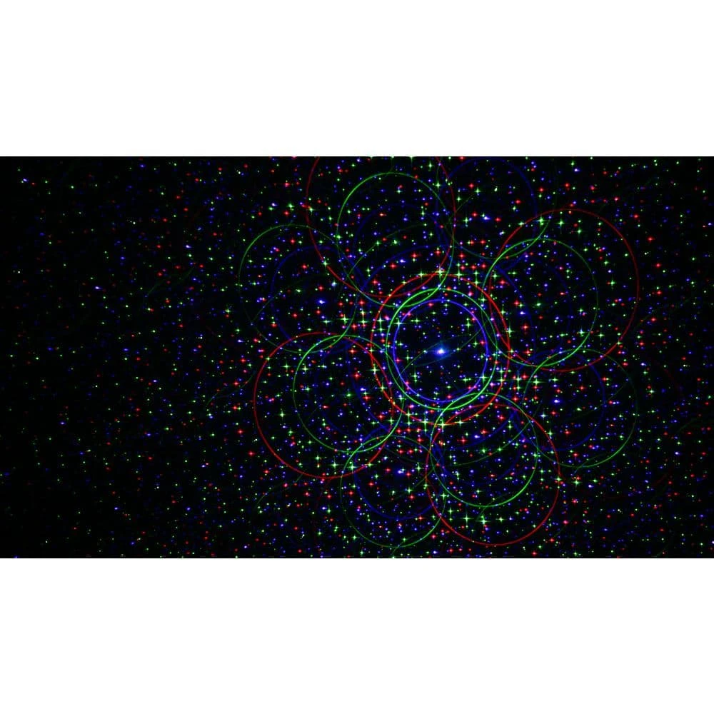 3-Light Multi-Color Outdoor Garden Laser Christmas Lights With RF Remote Control 5 3-Light Multi-Color Outdoor Garden Laser Christmas Lights With RF Remote Control - Image 5