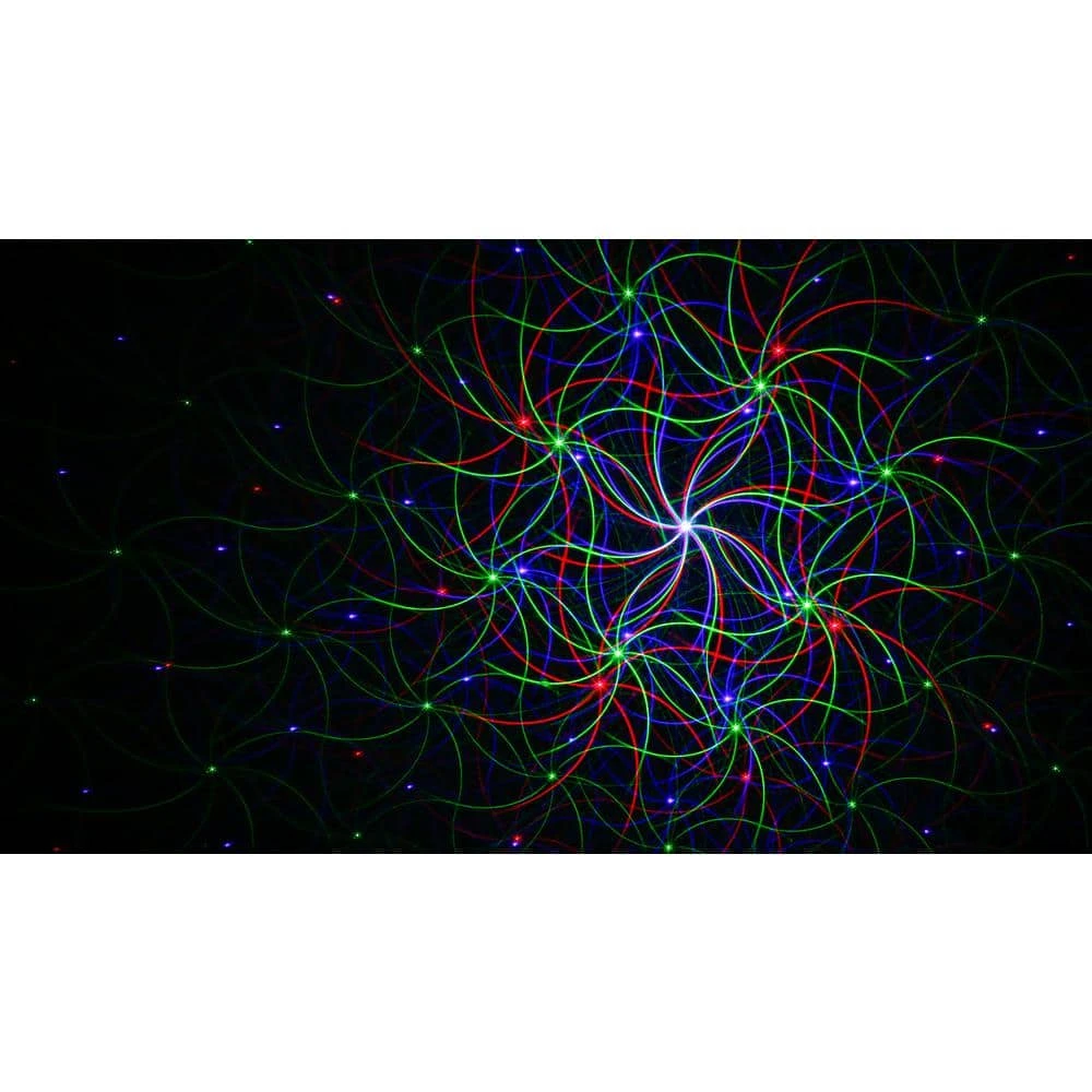 3-Light Multi-Color Outdoor Garden Laser Christmas Lights With RF Remote Control 2 3-Light Multi-Color Outdoor Garden Laser Christmas Lights With RF Remote Control - Image 2