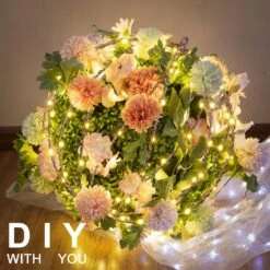 12 IN+16IN+20IN 248LED Light Ball Path Lights White Sphere Light Fold Flat Metal Frame Indoor Outdoor Waterproof, Brown 13 12 IN+16IN+20IN 248LED Light Ball Path Lights White Sphere Light Fold Flat Metal Frame Indoor Outdoor Waterproof, Brown -Northlight Shop lightshare christmas pathway lights jytjq b 76 1000