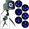 White/Blue Christmas Projection Whirl-A-Motion Plus Static With 6 Slides Halloween Light Projector -Northlight Shop lightshow christmas light projectors 115587 64 1000