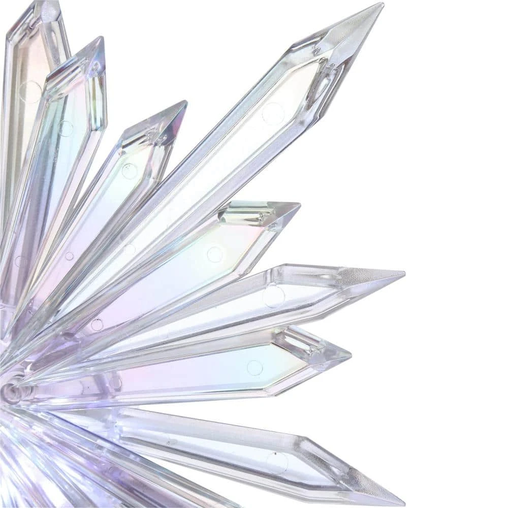 19 In. Projection Tree Topper-Kaleidoscope-Starburst (White) 5 19 In. Projection Tree Topper-Kaleidoscope-Starburst (White) - Image 5