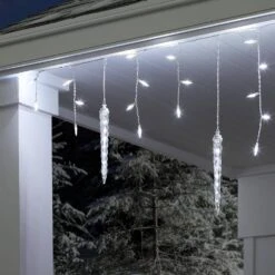 Shooting Star 5 Icicle 40 Mini Lights -Northlight Shop lightshow icicle lights 118568 40 1000