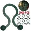 Heavy Duty Christmas Tree Branch Light And Ornament Hanger (2000-Pack) -Northlight Shop lites up christmas light accessories 72001 2000cdd 64 1000