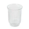 Clear Ribbed Glass Decorative Vase -Northlight Shop litton lane christmas candles 047336 64 1000