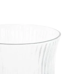 Clear Glass Ribbed Fluted Candle Holder -Northlight Shop litton lane christmas candles 047338 c3 1000