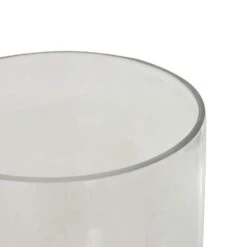 Clear Glass Wide Candle Holder With Elevated Base 13 Clear Glass Wide Candle Holder With Elevated Base -Northlight Shop litton lane christmas candles 047340 c3 1000
