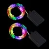 100-Light LED Battery Operated Multi-Color Multi-Strand Fairy String Lights (Set Of 2) -Northlight Shop lumabase christmas novelty lights 58802 64 1000
