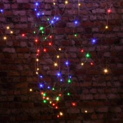 100-Light LED Battery Operated Multi-Color Multi-Strand Fairy String Lights (Set Of 2) 14 100-Light LED Battery Operated Multi-Color Multi-Strand Fairy String Lights (Set Of 2) -Northlight Shop lumabase christmas novelty lights 58802 fa 1000