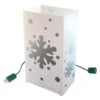 Electric LED Luminaria Kit- Snowflake (6-Count) -Northlight Shop lumabase christmas pathway lights 34406 64 1000