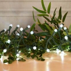 70-Light LED Warm White Plastic Globe Electric String Light -Northlight Shop lumabase christmas string lights 35001 44 1000