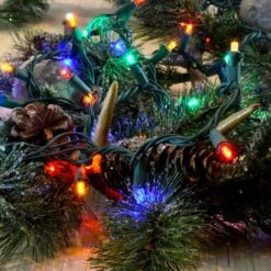 70-Light Multi Color LED String Lights -Northlight Shop lumabase christmas string lights 38601 1f 1000