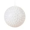 9.8 In. Dia LED Lighted Hanging Multi-Color Starlight Sphere Ball Christmas Decoration -Northlight Shop luxenhome icicle lights whhd651 64 1000