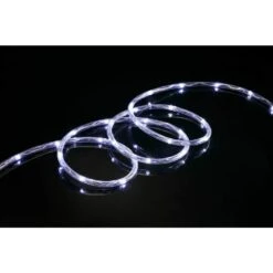 16 Ft. 80-Light Cool White Mini Rope LED Light