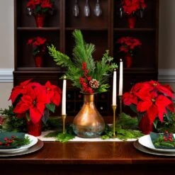 18 In. Holiday Greens Bough Bundle Fraser Fir (1-Pack) -Northlight Shop metrolina greenhouses fresh christmas plants 5333 fa 1000