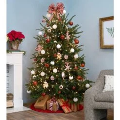6 Ft. Live Cut Fraser Fir Christmas Tree (1-Pack) -Northlight Shop metrolina greenhouses real christmas trees 5324 31 1000