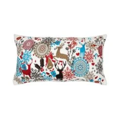 14 In. X 26 In. Christmas Fair Pillow