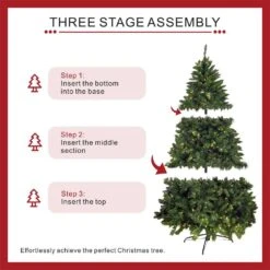 C Andice 5 Ft. Pre-lit Lighted Artificial Christmas Tree -Northlight Shop moda furnishings pre lit christmas trees mot 002l 5ft fa 1000