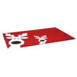 Peeking Reindeer Doormat, 24" X 36" -Northlight Shop multi calloway mills christmas doormats 101802436 4f 1000
