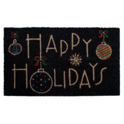 Happy Holidays Doormat