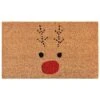 Rudolph Doormat, 24" X 48" -Northlight Shop multi calloway mills christmas doormats 105012448 64 1000