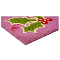 Holly Berry Doormat 24" X 36" -Northlight Shop multi calloway mills christmas doormats 107522436 c3 1000