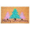 Jolly Christmas Doormat 17" X 29" -Northlight Shop multi calloway mills christmas doormats 107531729 64 1000